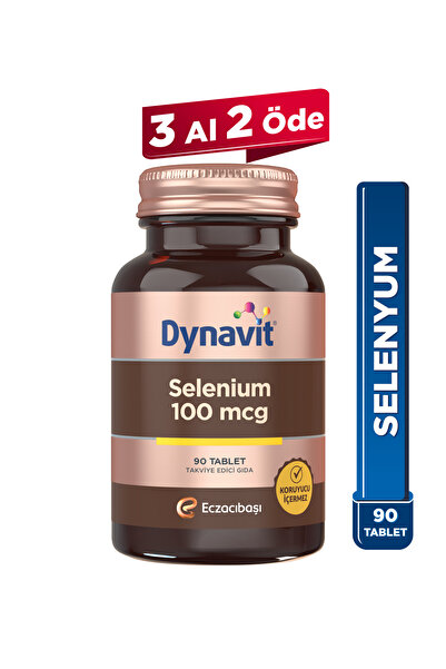 Dynavit Selenium 100 mcg 90 Tablet – Selenyum - Saç & Cilt