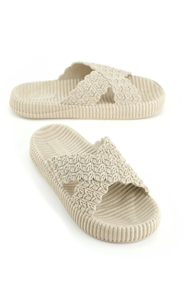 GEZER Papuci de casă de vară pentru femei, potriviti pentru podea umedă