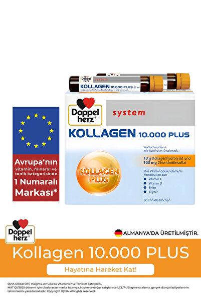Doppelherz System Kollagen 10.000 Plus 30 X 25 ml Flakon