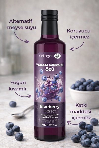 COLLAGEN LIFE Yaban Mersini Özü Bluberry Extract 700g