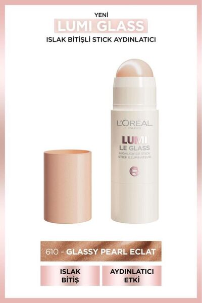 L'Oreal Paris L'Oréal Paris Lumi Glass Islak Bitişli Stick Aydınlatıcı - 610 ...