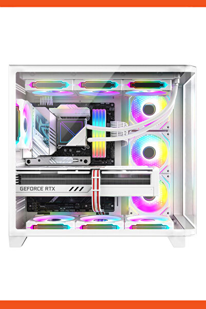Zeiron Mirage X50 Pro White RTX5060 8GB ∣ R7 5700X ∣ 32GB RAM ∣ 1TB M.2 SSD Sıvı Soğutmalı Oyun Bilgisayarı