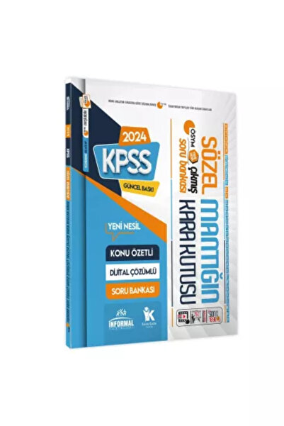 Karakutu Yayınları KPSS Sözel Mantık Kara Kutu Konu Özetli Dijital Çözümlü ÖS...