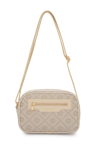 Fossil Beige Women's Hand and Cross Shoulder Bag 05Fd25K521