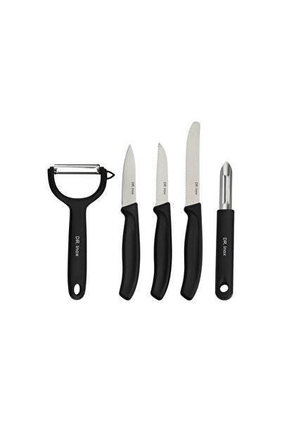 Karaca Dr.Inox Forces 5 Parça Bıçak Seti Black