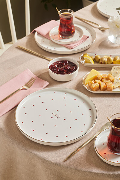 Emsan Lovin 32 Parça 6 Kişilik Kahvaltı Takımı Gold