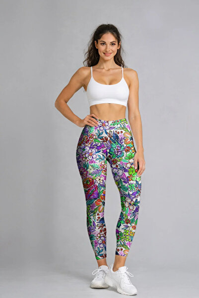 JOLT Γυναικείο μακρύ καλσόν με σχέδια Αριθμός μοντέλου: 075