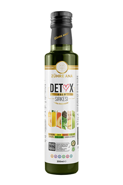 Zühre Ana Detox Gold Sirkesi Doğal Fermantasyon 250 Ml