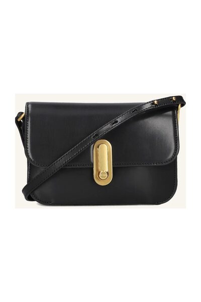 Ted Baker Leštená malá kožená taška cez telo