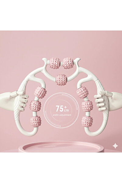 Genel Markalar Kas Gevşetici Masaj Aleti Lenf Selülit 9 Tekerlekli Esnek Ayar...