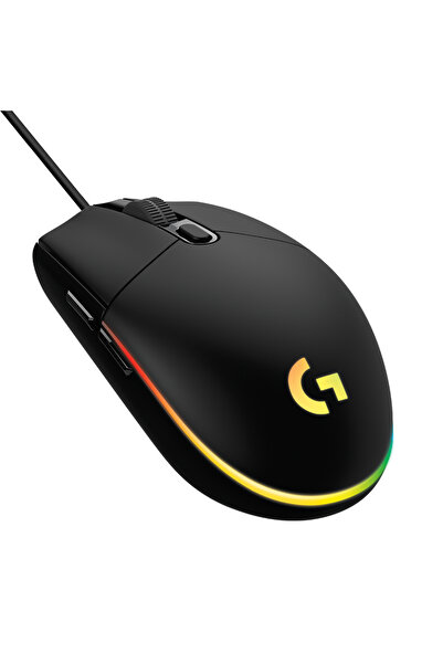 logitech ماوس الألعاب السلكي G G102 LIGHTSYNC RGB بإضاءة خلفية 8000 نقطة لكل ...