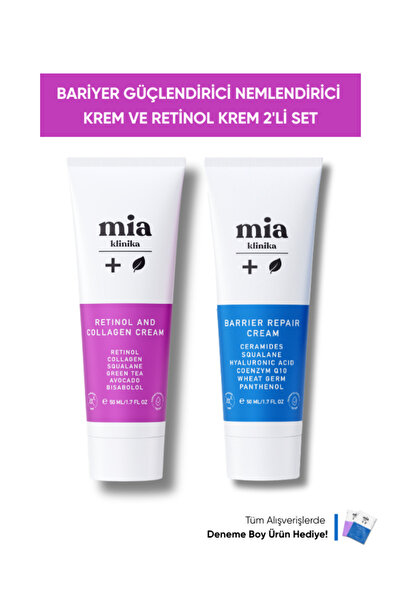 mia klinika Cilt Yenileyici Retinol Ve Bariyer Güçlendirici Nemlendirici Krem...