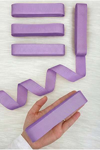 ZEYMERADE Lilac Grogren Ribbon 3 cm 10 Mt, Bohça Dowry Wedding Circumcision B...