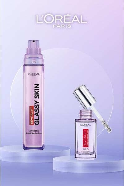 L'Oreal Paris Revitalift Filler Glassy Skin Cam Cilt Görünümü Veren Krem 50 m...