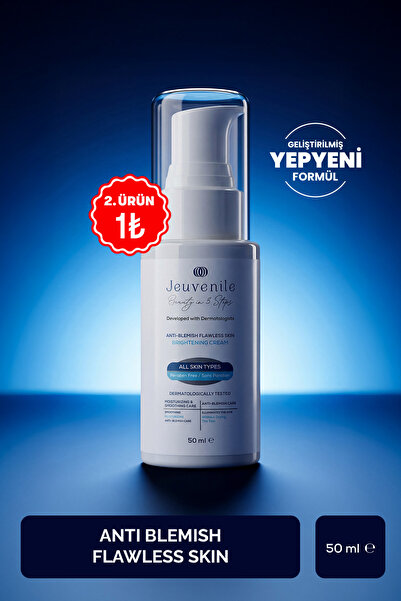 Jeuvenile Anti-Blemish Aydınlatıcı Yüz Kremi - Daha eşit tonda, pürüzsüz ve a...
