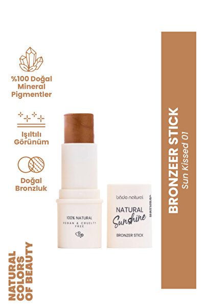 Bade Natural Bronzer Stick Sun Kissed 01 %100 Doğal