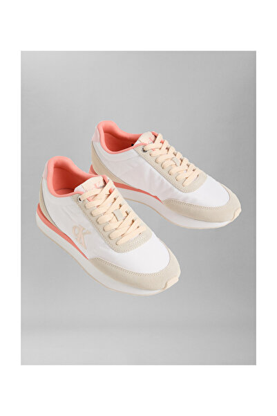 Calvin Klein YW0YW01990 0GF 36 RETRO RUNNER LACE UP NYLON MG