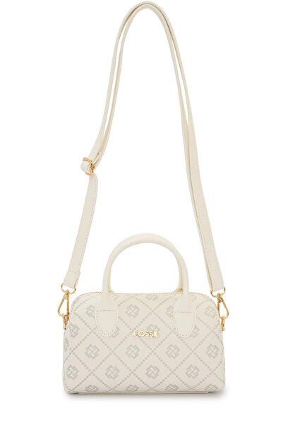 Fossil White Women's Hand and Cross Shoulder Bag 05Fo25K5103