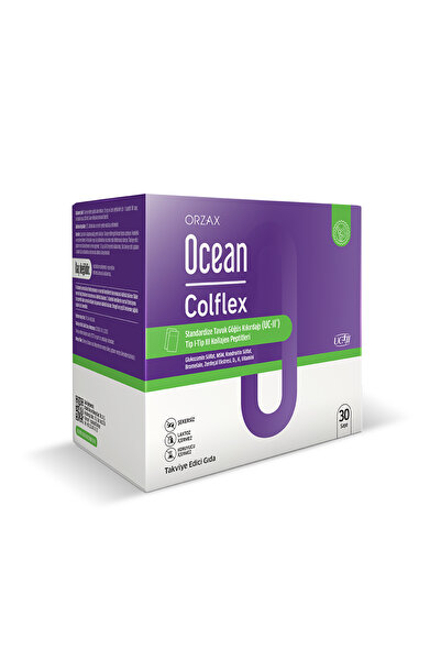 Orzax Ocean Colflex Standardize Tavuk Göğsü Kıkırdağı ( UC-II ) 30 Saşe