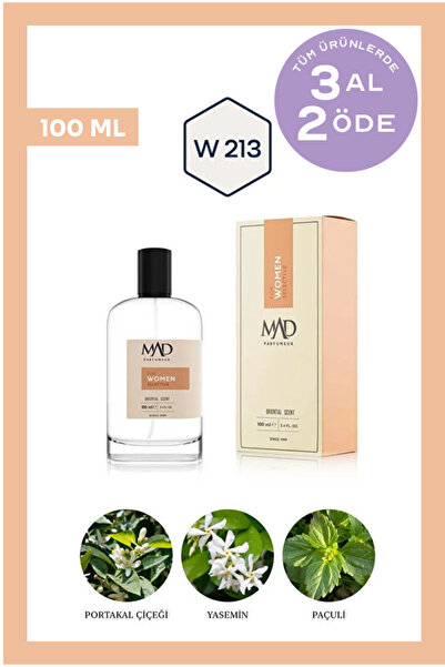 Mad Parfüm Mad W213 Selective 100 ml Kadın Parfüm | Oryantal & Çiçeksi Notalar