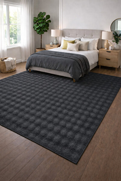 ALgorand Home Антрацит мек балон, неплъзгащ се, специална основа, плюшен кили...