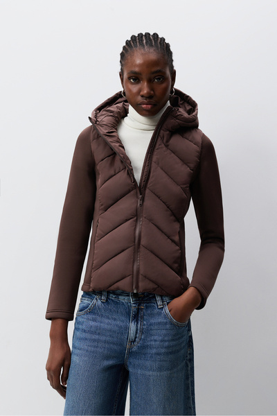 LEFTIES Geacă matlasată combinată pentru femei