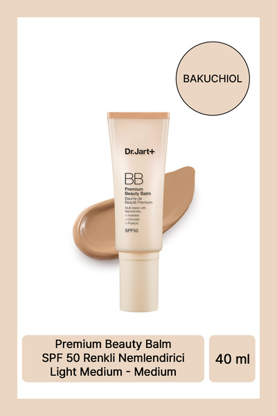 Dr.Jart+ Premium Beauty Balm SPF50 Renkli Nemlendirici Light Medium - Medium ...