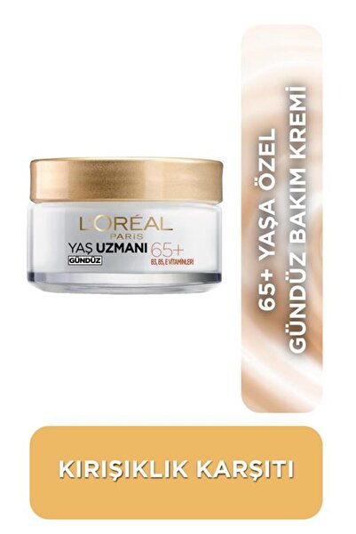 L'Oreal Paris Güçlendirici ve Besleyici Krem 50 ML Kırışıklık Karşıtı Yaş Uzm...