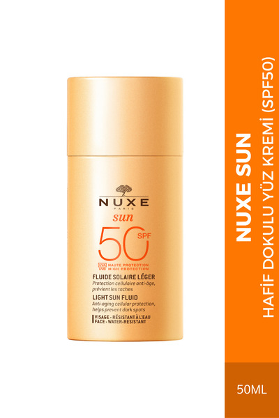 Nuxe Güneş Koruyucu Hafif Dokulu Yüz Kremi (SPF 50) 50 ml