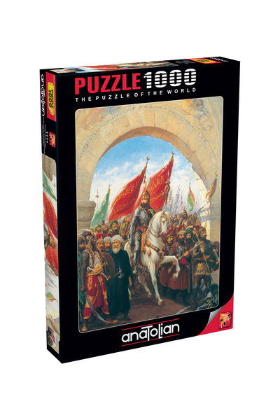 Anatolian Puzzle 1000 Parça Yapboz Puzzle - İstanbul'un Fethi 1171