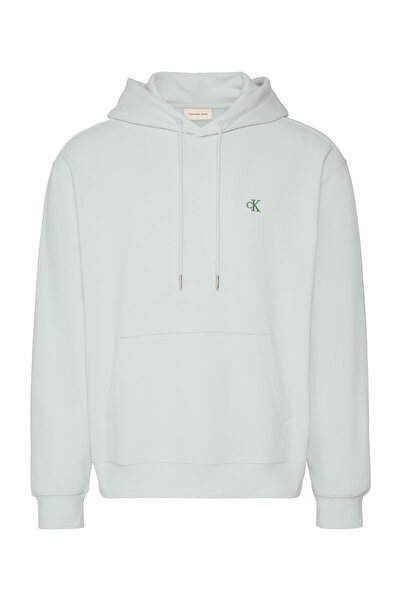 Calvin Klein Férfi pulóver, halvány mezei színű