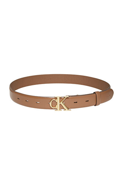 Calvin Klein Ζώνη Γυναικεία / Κοριτσίστικη ARGAN OIL / ANTIQUE LIGHT GOLD