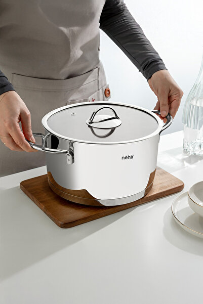 Nehir Silver Trend 18 Cm Derin Tencere