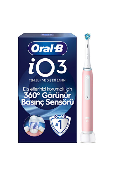 Oral-B İo 3 Şarjlı Diş Fırçası - Pembe