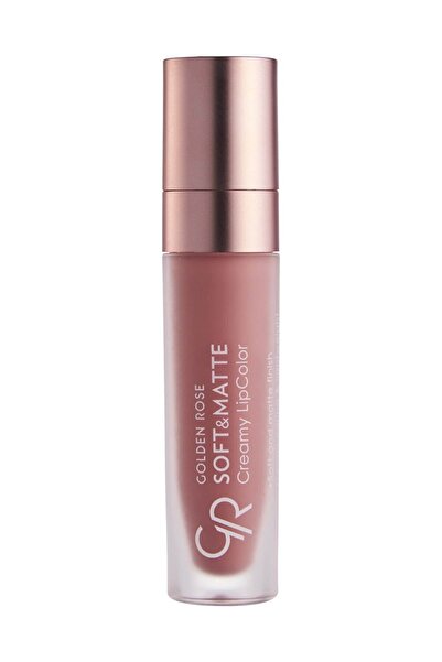 Golden Rose Soft&Matte Creamy Lipcolor 105 Jojoba ve Avokado Yağlı Yumuşak Ma...