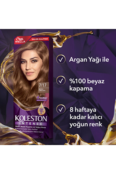 Wella Koleston Intense 7/17 Buzlu Çikolata Saç Boyası