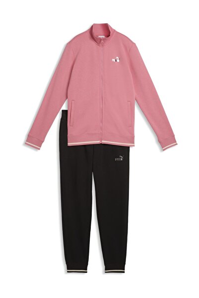 Puma Adults; Female; Knitted Suits; Regular-Longsleeve; Pink; Puma Shuffle; S