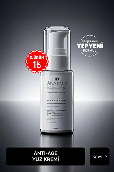 Jeuvenile Anti-Aging Yüz Bakım Kremi - Kırışıklık Karşıtı, Yenileyici