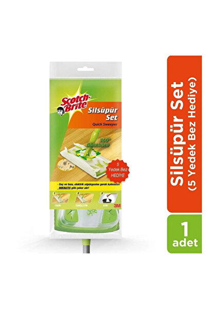 Scotch Brite Silsüpür Q600 Paspas Temizlik Seti