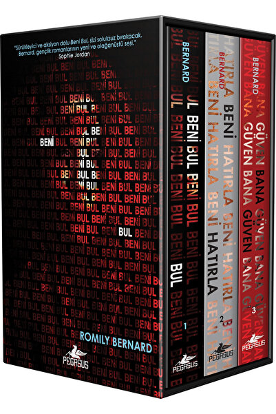 Pegasus Yayınları Beni Bul Serisi Kutulu Özel Seti (3 Kitap) – Romily Bernard