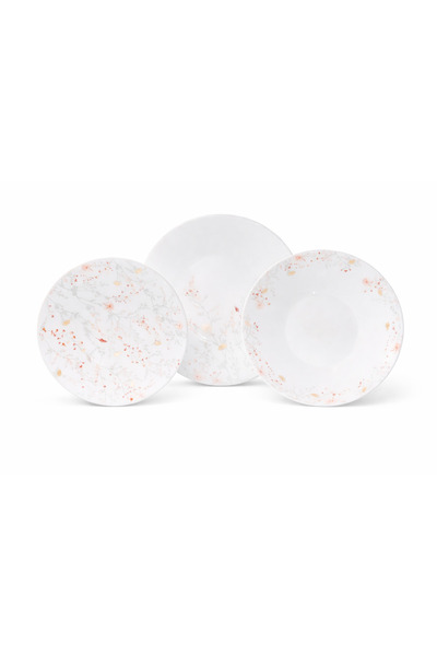 Eljado Serviciu de masă Σετ σκιάς 18 τεμαχίων ντεκόρ οπάλιο