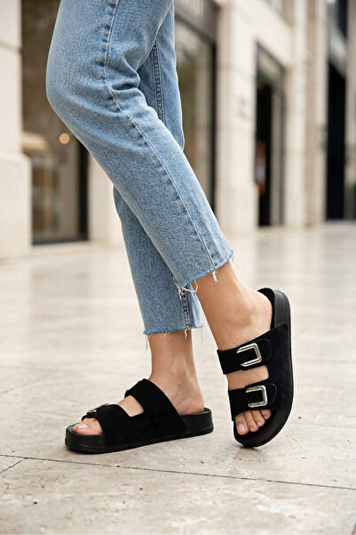 SOHO Crne ženske papuče 21398