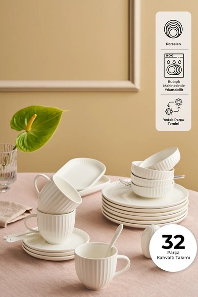 Genel Markalar Beray 32 Parça 6 Kişilik Kahvaltı Takımı