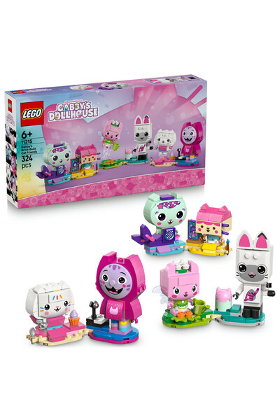 LEGO ® Gabby's Dollhouse ǀ Prietenele pisicuțe din carrămizi ale lui Gabby 11215