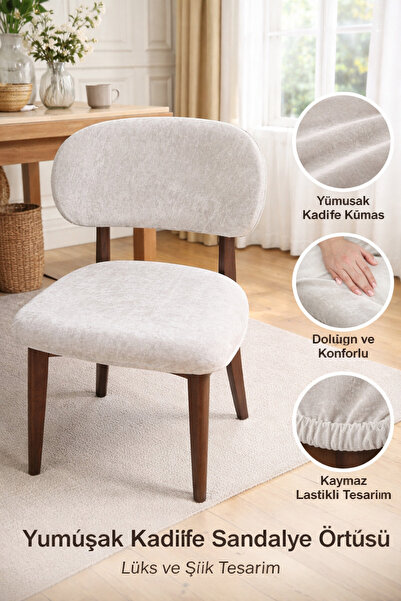Faiend Bohemian Velvet Chair Cover New Model Chair Cover