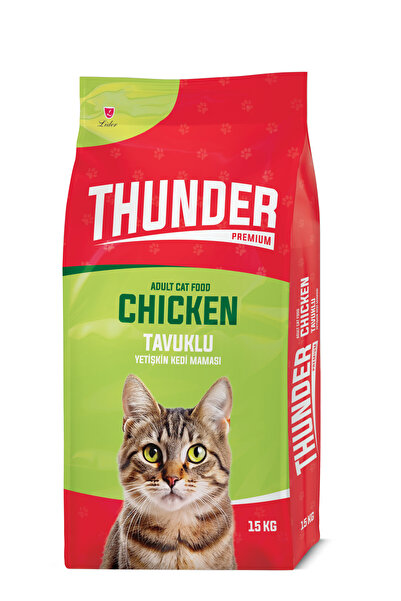 Thunder Tavuklu Kedi Maması 15 kg