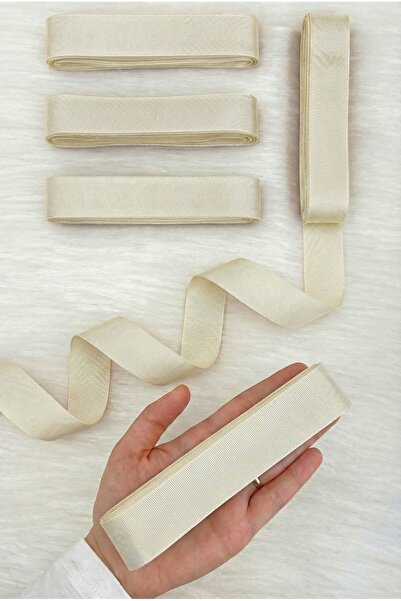 ZEYMERADE شريط كريمي من الغروغرين 3 سم 10 متر، لتزيين هدايا الزفاف والولادة و...