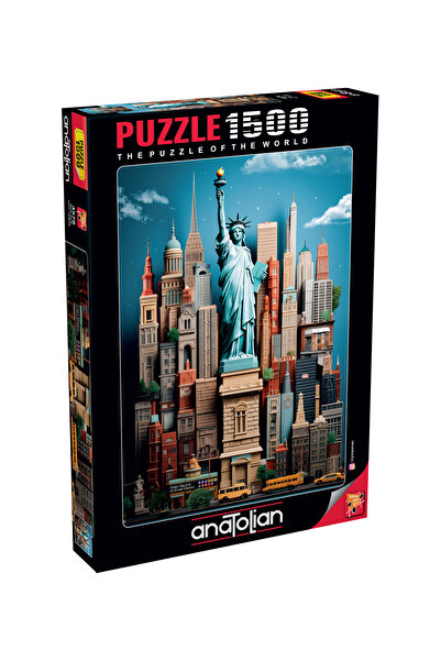 Anatolian Puzzle 1500 Parça Yapboz Puzzle - New York 4578