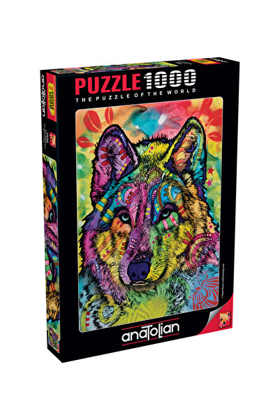 Anatolian Puzzle أحجية الصور المقطوعة 1000 قطعة - نظرة الذئب 1048