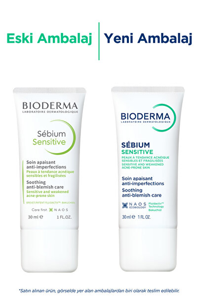 Bioderma Sebium Sensitive Hassas ve Akne Eğilimli Ciltler, Kızarıklık Karşıtı Nemlendirici Bakım Kremi 30 ml